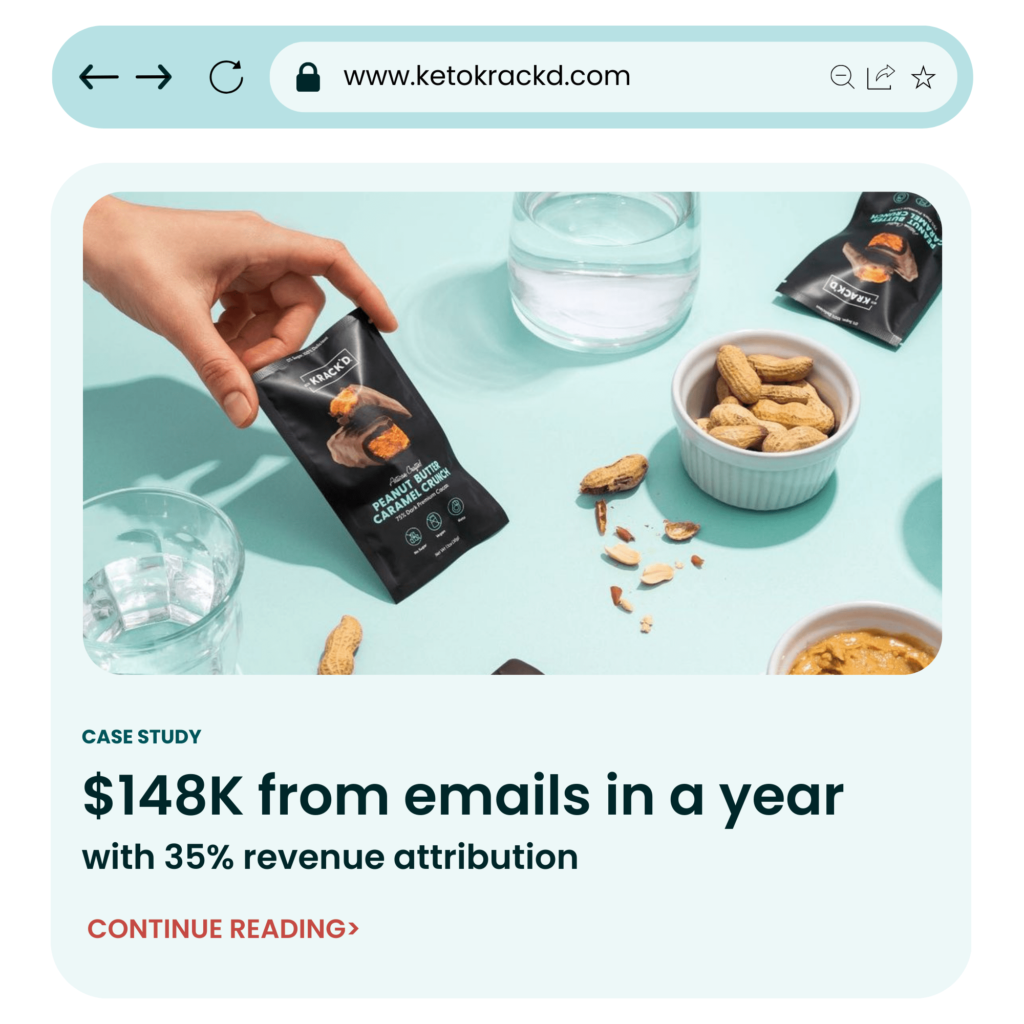 Krack'd Snacks - Email Marketing Case Study